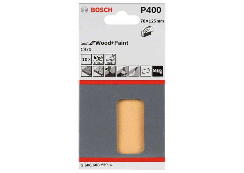 Nastro abrasivo C470, 10 pz. Bosch 2608608Y29