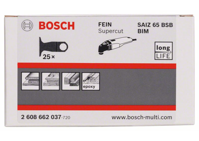 Lama BIM  SAIZ 65 BSB Hard Wood Bosch 2608662037