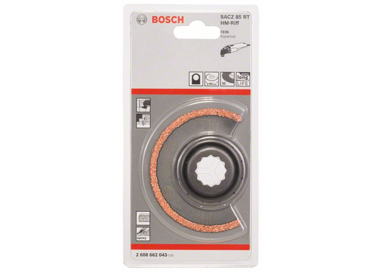 Lama per utensile multifunzione Carbide SACZ 85 RT Bosch 2608662043