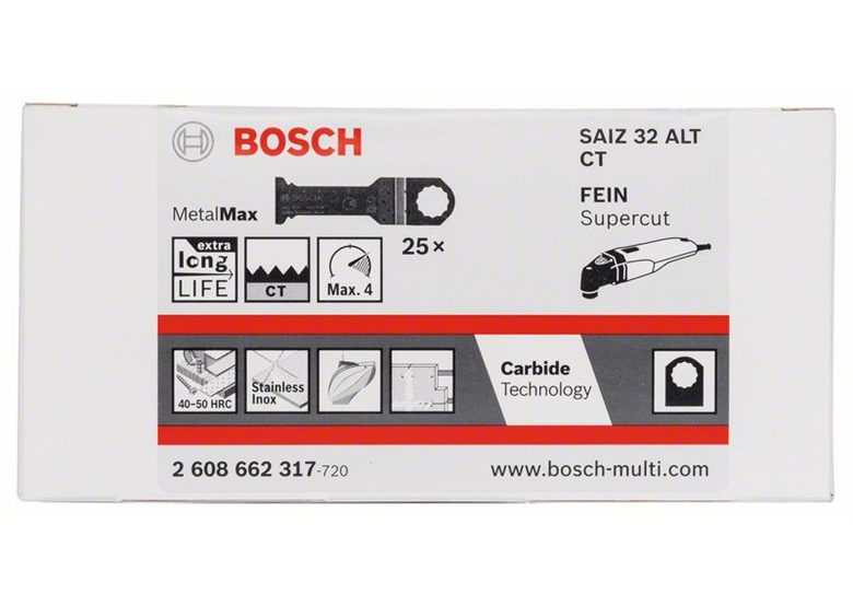 Lama  Carbide SAIZ 32 ALT Metal Bosch 2608662317
