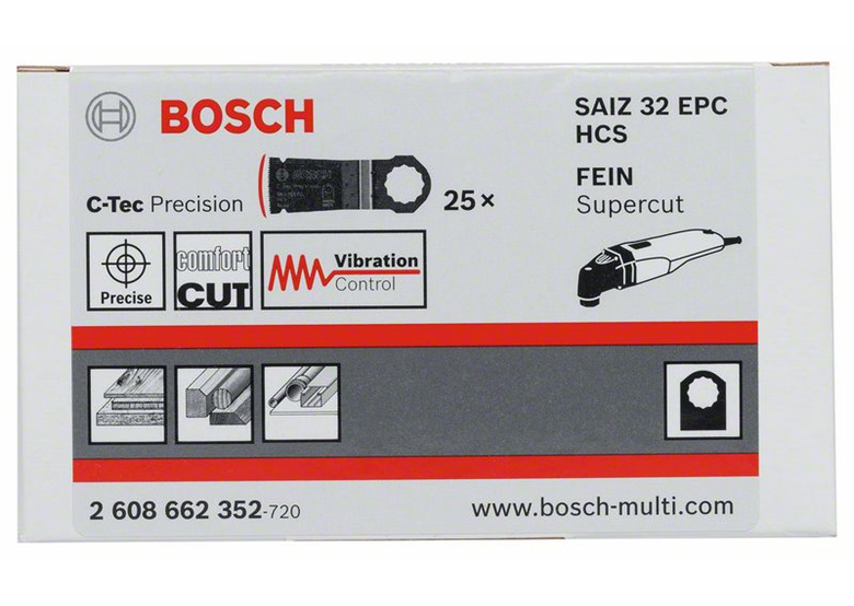Lama  HCS SAIZ 32 EPC Wood Bosch 2608662352