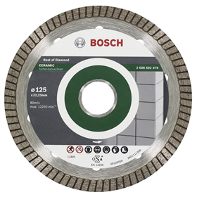 Disco diamantato 115mm Bosch Best for Ceramic Extra Clean Turbo