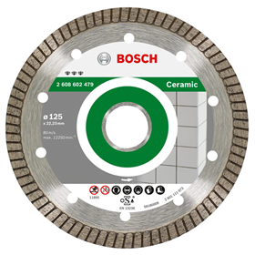 Disco diamantato 125mm Bosch Best for Ceramic Extra-Clean Turbo