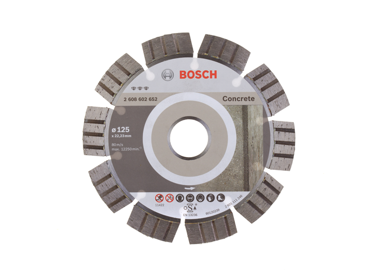 Disco diamantato 125mm Bosch Best for Concrete