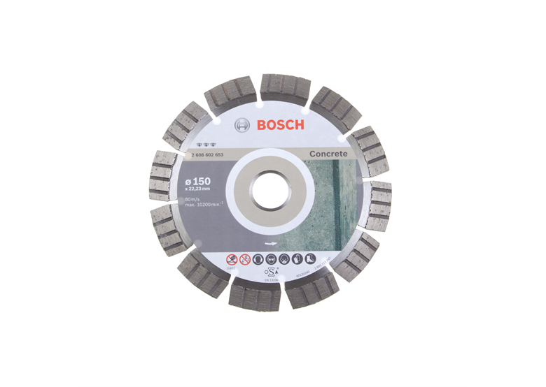 Disco diamantato 150mm Bosch Best for Concrete
