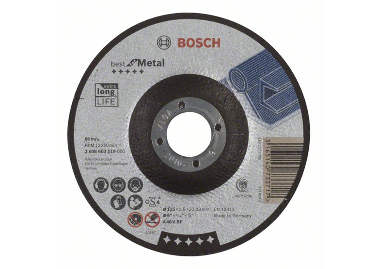 Mola da taglio 125x22,23x1,5mm Bosch Best for Metal