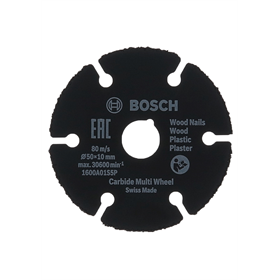 Disco da taglio universale 50x10mm Bosch Carbide Multi Wheel