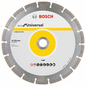 Disco diamantato segment 180x22,23mm 10pezzi Bosch ECO for Universal
