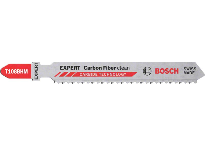 Lama per seghetto alternativo, 3 pezzi. Bosch EXPERT Carbon Fiber Clean T 108 BHM