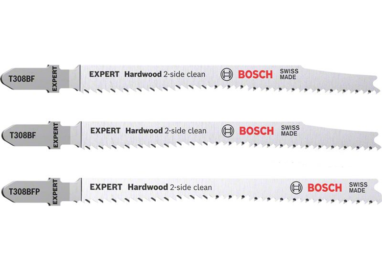 Set di 2 pezzi di lame per seghetto alternativo T308BF/BFP Bosch EXPERT Hardwood 2-side clean