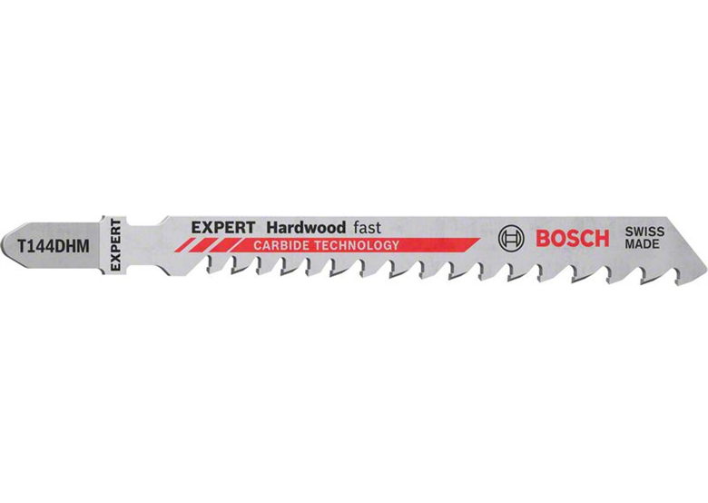 Lama per seghetto alternativo 3 pezzi. Bosch EXPERT Hardwood Fast T 144 DHM