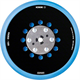 Piastra di resistenza universale, media Bosch EXPERT Multihole 150mm
