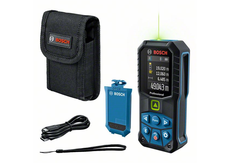 Distanziometro laser Bosch GLM 50-27 CG 1x1.0Ah