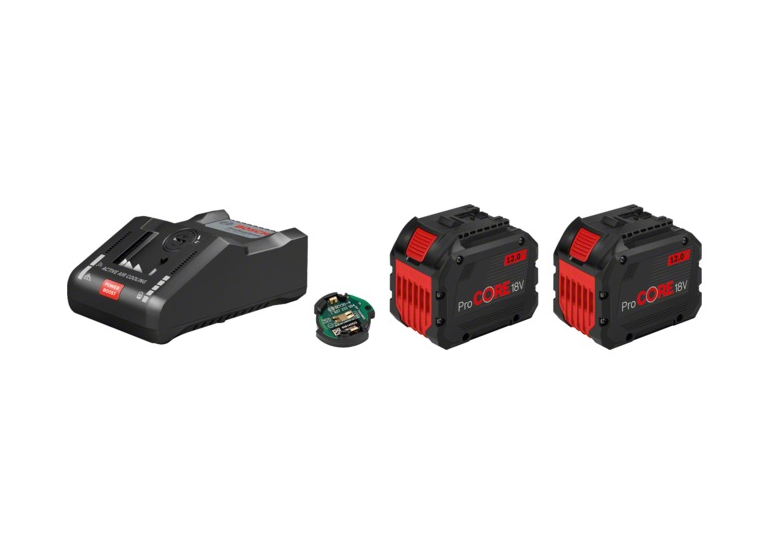 Batterie 18V 12,0Ah (x2) e caricabatterie Bosch ProCORE + GAL 18V-160 C