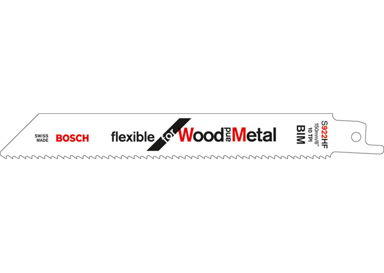 Lama Flexible for Wood and Metal Bosch S 922 HF