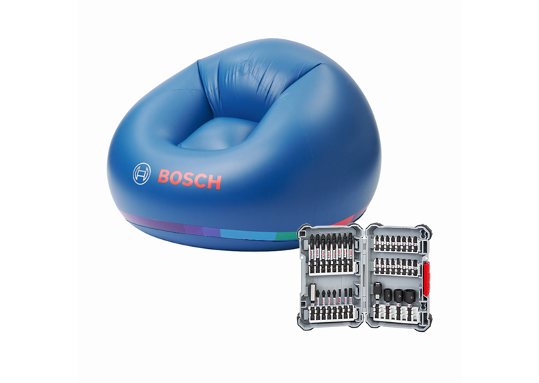 Kit di accessori + sedia gonfiabile Bosch SDB-Set+Football-S