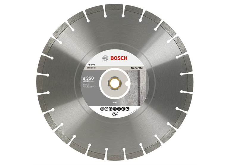 Disco diamantato 300x20/25,4x2,8mm Bosch Standard for Concrete