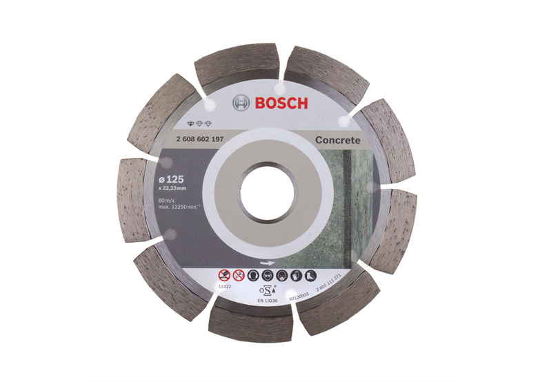 Disco diamantato 125mm Bosch Standard for Concrete