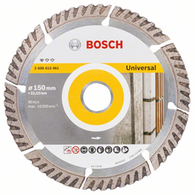 Disco diamantato 150x22.23mm Bosch Standard for Universal