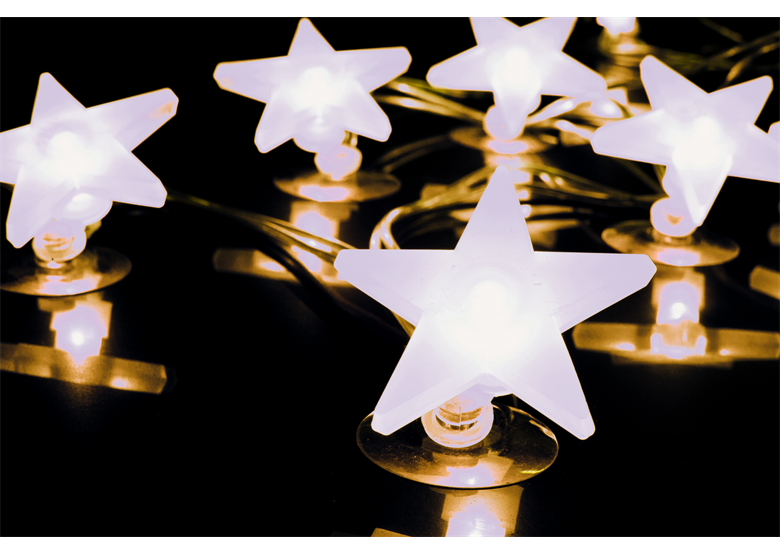 Lampadine per l'albero di Natale "stelle" LED colore bianco Bulinex 10-208