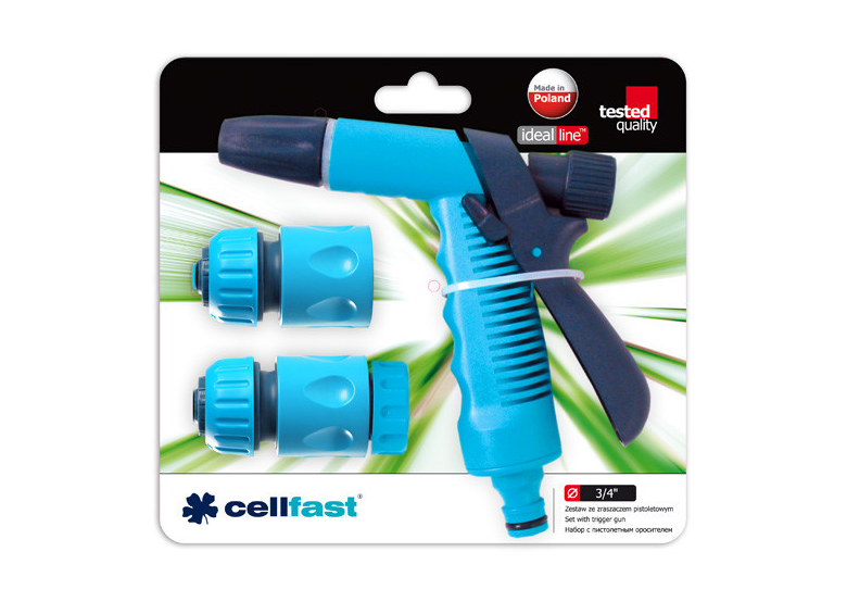 Set con irrigatore a pistola da 1/2 Cellfast C 50-530