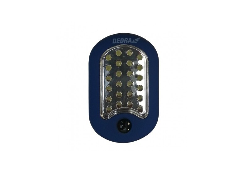Torcia LED 24 + 3 ovale con batterie Dedra DEDL1001