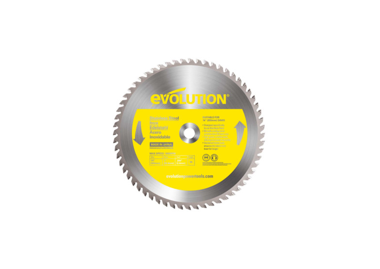 Disco per la Raptor355 - acciaio inox 355x25,4mm T90 Evolution EVO-355-90-SN