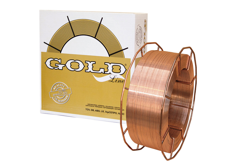 Filo di saldatura G3SI1 GOLD 5kg fi 0,8 Gold 1150170072