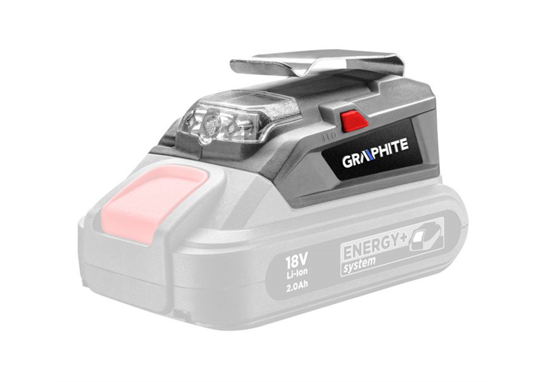 Caricabatterie USB - Torcia LED Graphite Energy+ 58G025
