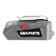 Caricabatterie USB - Torcia LED Graphite Energy+ 58G025