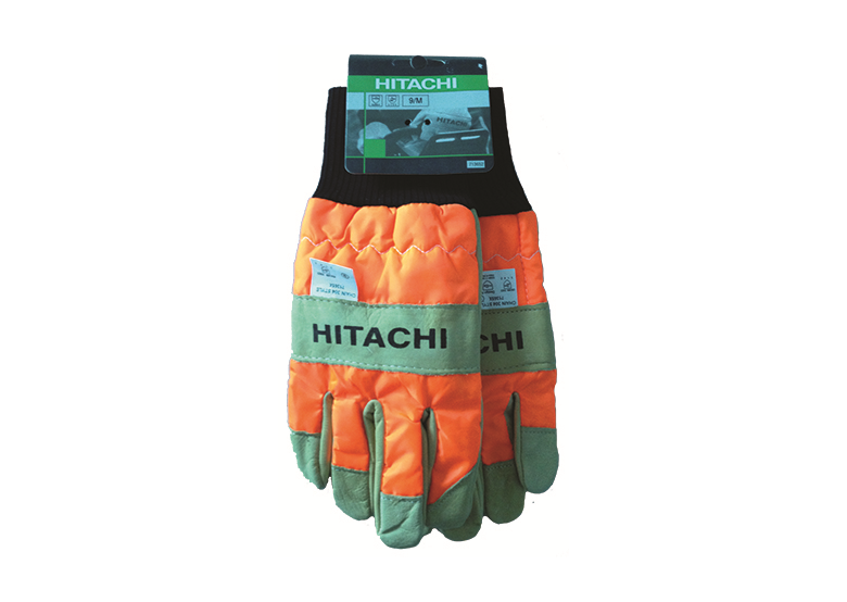 Guanti protettivi per lavori con sege a catena Hitachi 713653