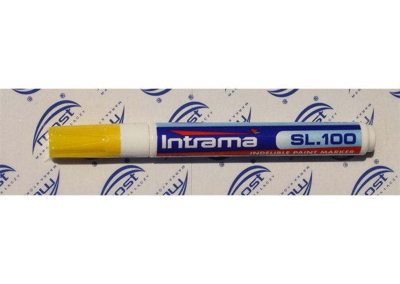 Pennarello indelebile giallo Intrama 84-50-101302