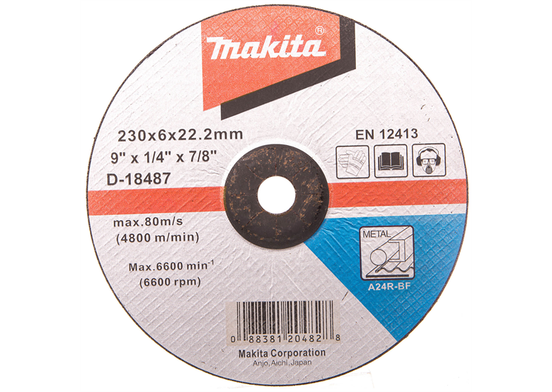 Disco abrasivo Makita D-18487