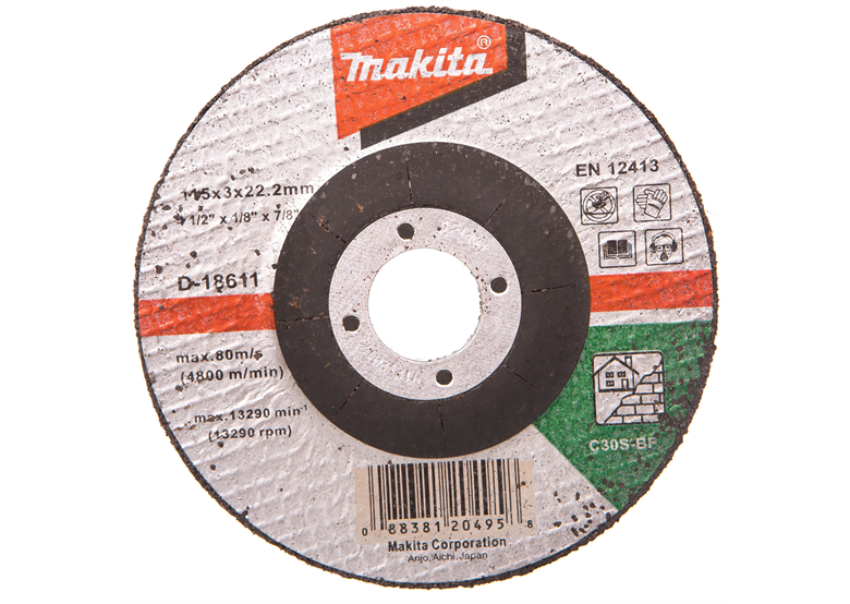 Disco da taglio per il calcestruzzo Makita D-18611