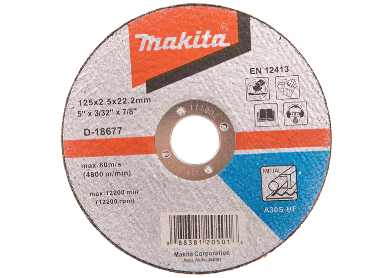 Disco da taglo Makita D-18677
