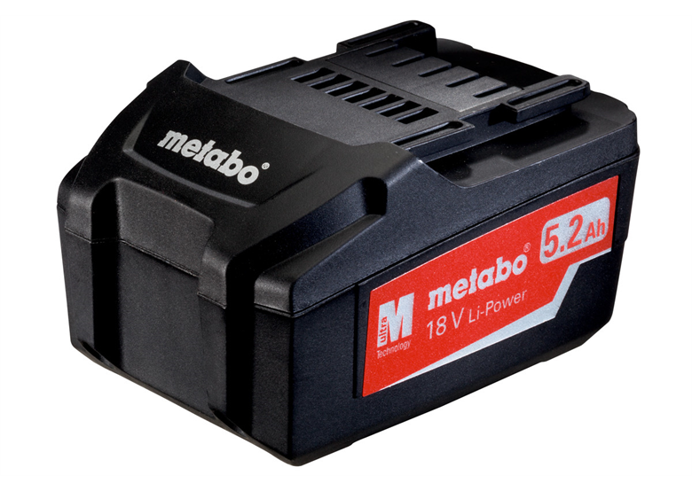 Batteria Metabo 18V / 5,2Ah