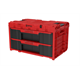 Scatola con cassetti Qbrick System ONE 2.0 DRAWER 2 TOOLBOX RED Ultra HD Custom