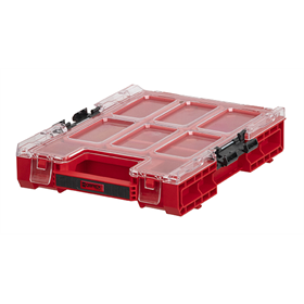 Organizzatore con secchi rimovibili Qbrick System ONE ORGANIZER M RED Ultra HD