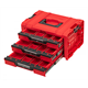Scatola con cassetti Qbrick System PRO 2.0 DRAWER 3 TOOLBOX EXPERT RED