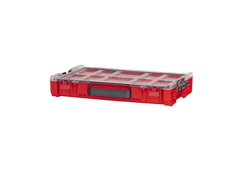 Organizzatore con secchi rimovibili Qbrick System PRO ORGANIZER 100 RED Ultra HD