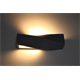 Lampada da parete in ceramica SIGMA nera Sollux Lighting Café Au Lait