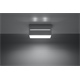 Lampada a soffitto LOBO 2 grigio Sollux Lighting Deep Space