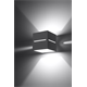 Lampada da parete LOBO grigio Sollux Lighting Deep Space