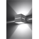 Lampada da parete LOBO bianca Sollux Lighting Deep Space