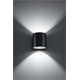 Lampada da parete ORBIS 1 antracite Sollux Lighting Deep Space