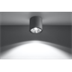 Lampada a soffitto TIUBE grigio Sollux Lighting Deep Space