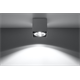 Lampada a soffitto BLAKE grigio Sollux Lighting Deep Space