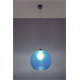 Lampada a sospensione BALL blu Sollux Lighting French Sky