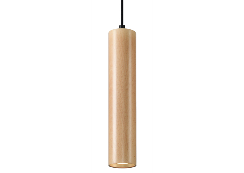 Lampada a sospensione in legno LINO Sollux Lighting Peach Puff