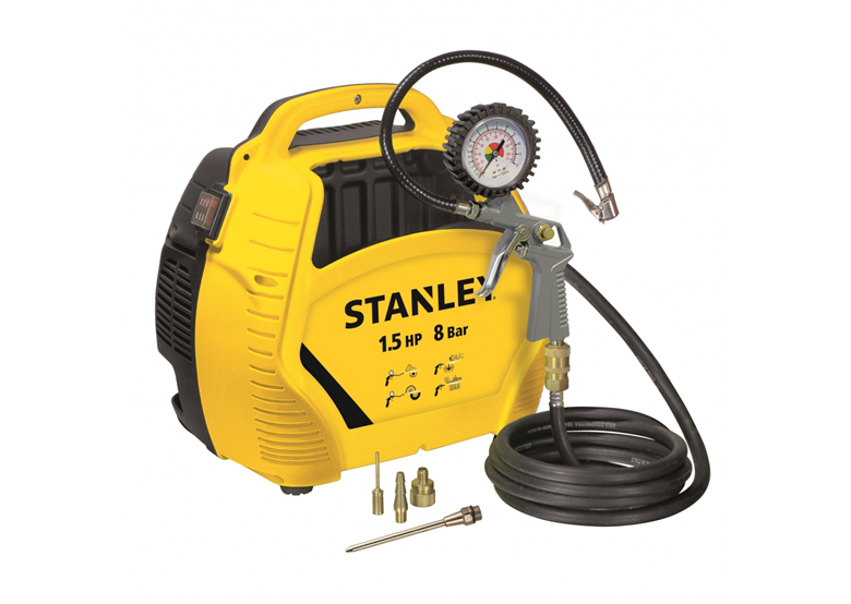Compressore senza olio con accessori Stanley AIR-KIT